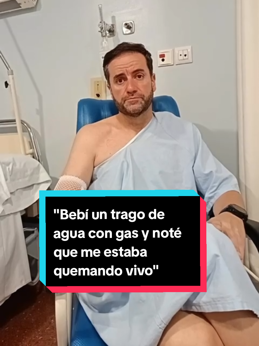 #Vigo || Consumió en un restaurante una botella de agua mineral que estaba contaminada con una sustancia química: «En las radiografías, se veía el estómago negro»
