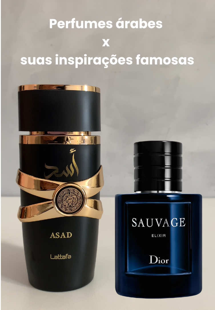 Perfumes árabes masculinos & suas inspirações de grife! Alta performance, presença marcante e aquele ar de sofisticação — tudo isso com preço acessível! 🔥 Se você ama perfumes intensos e quer economizar sem abrir mão da qualidade, essa seleção é pra você. #novvoaperfumes #perfumesarabes #lattafa #perfumesimportados #perfumaria #perfumemarcante #foryoupage 