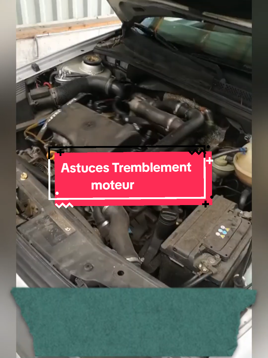 Si ton moteur tremble, voici la solution ‼️✅#voiture #car #astuce #lautotips4 