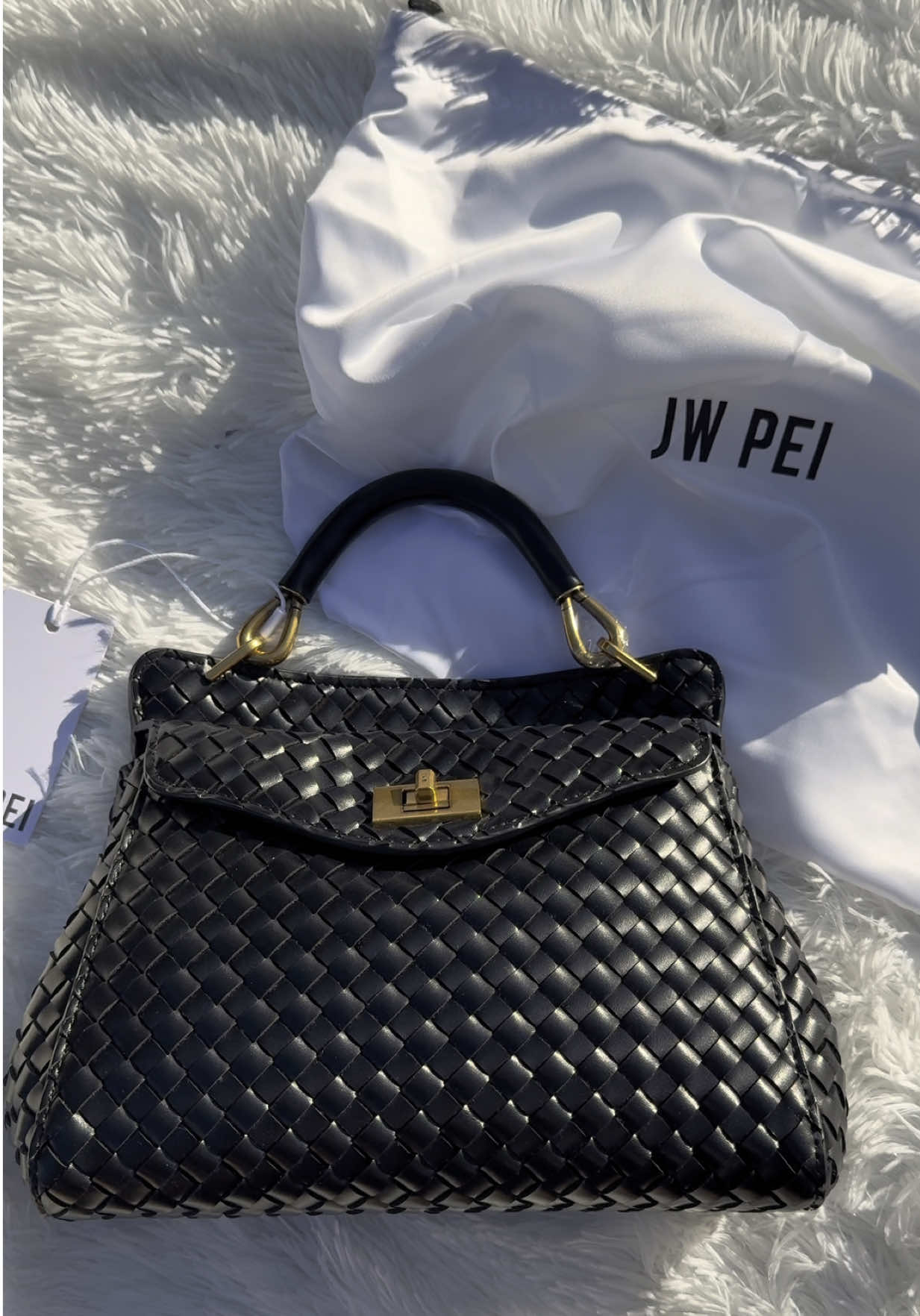 Just a girl and her bag @JW PEI #jwpei #jwpeilucia #giftedbyjwpei  . . . . . . . #bagunboxing #prunboxing #luxurybag #aestheticvideos #contentcreator #goviraltiktok #fyp 
