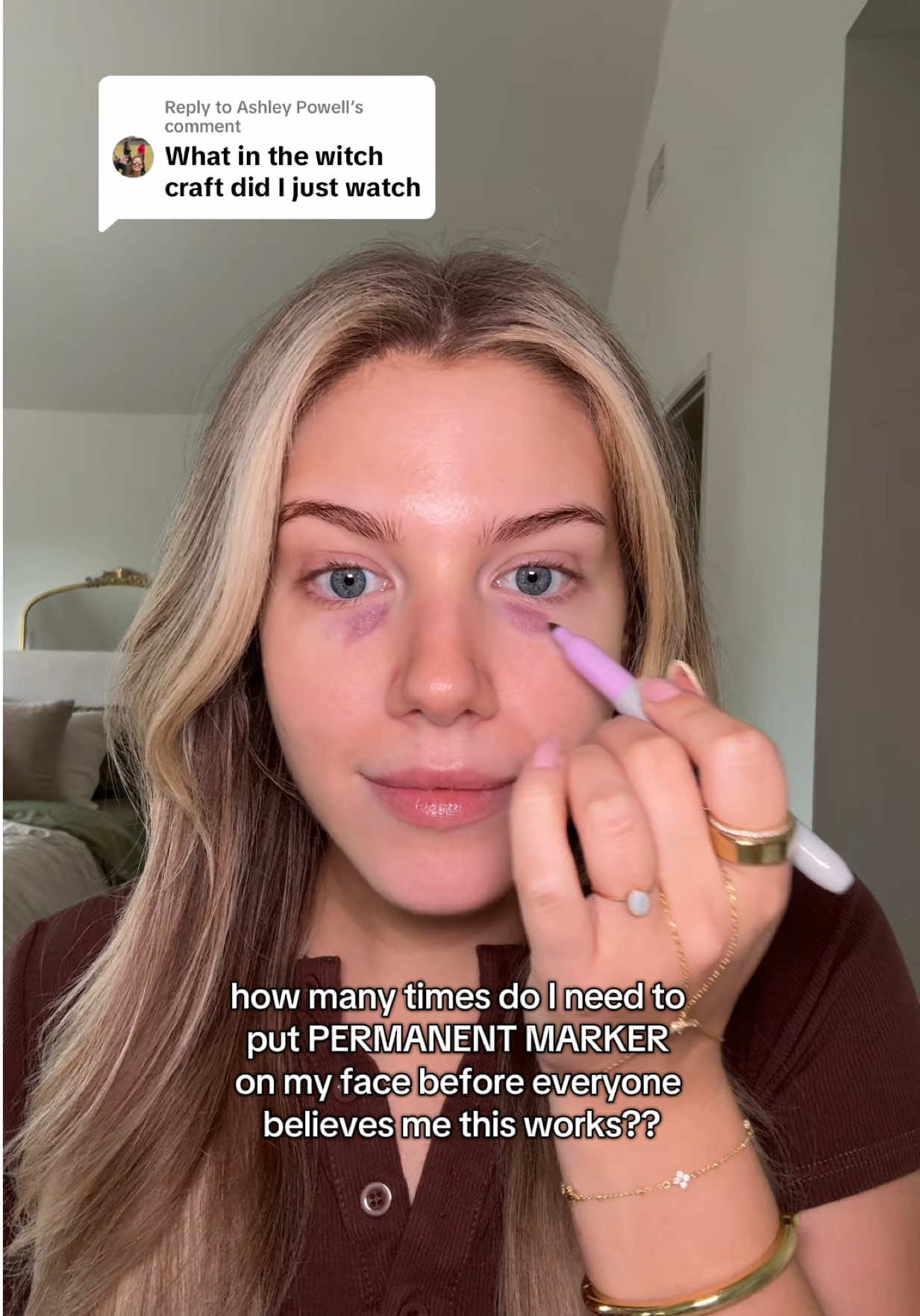 Replying to @Ashley Powell AND it comes with a free $25 brush?? it keeps selling out for a reason 👏🏻#colorcorrection #colorcorector #undereyeconcealer #darkundereye #undereyecircles #darkcircles #tarte #tartecosmetics #makeup #makeuptips #fyp