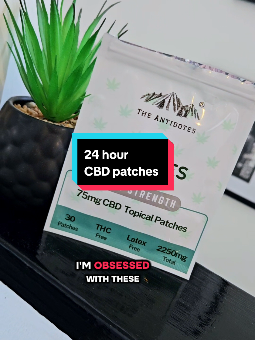 CBD patches by Antidotes 🌿 These last a full 24 hours! Order yours today. #antidotes #cbdpatches #cbdreview #bettersleep #flashsaleuk #dealdrop #cbdbenefits #spotlight 