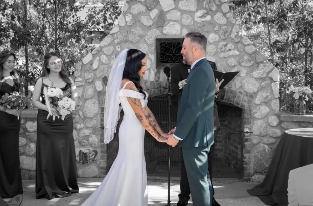 I can’t wait to celebrate our 3 year wedding anniversary tomorrow with a little overnight trip. 🥰🤍🥂 #weddinganniversary #weddingdress #weddingday #husbandwife 