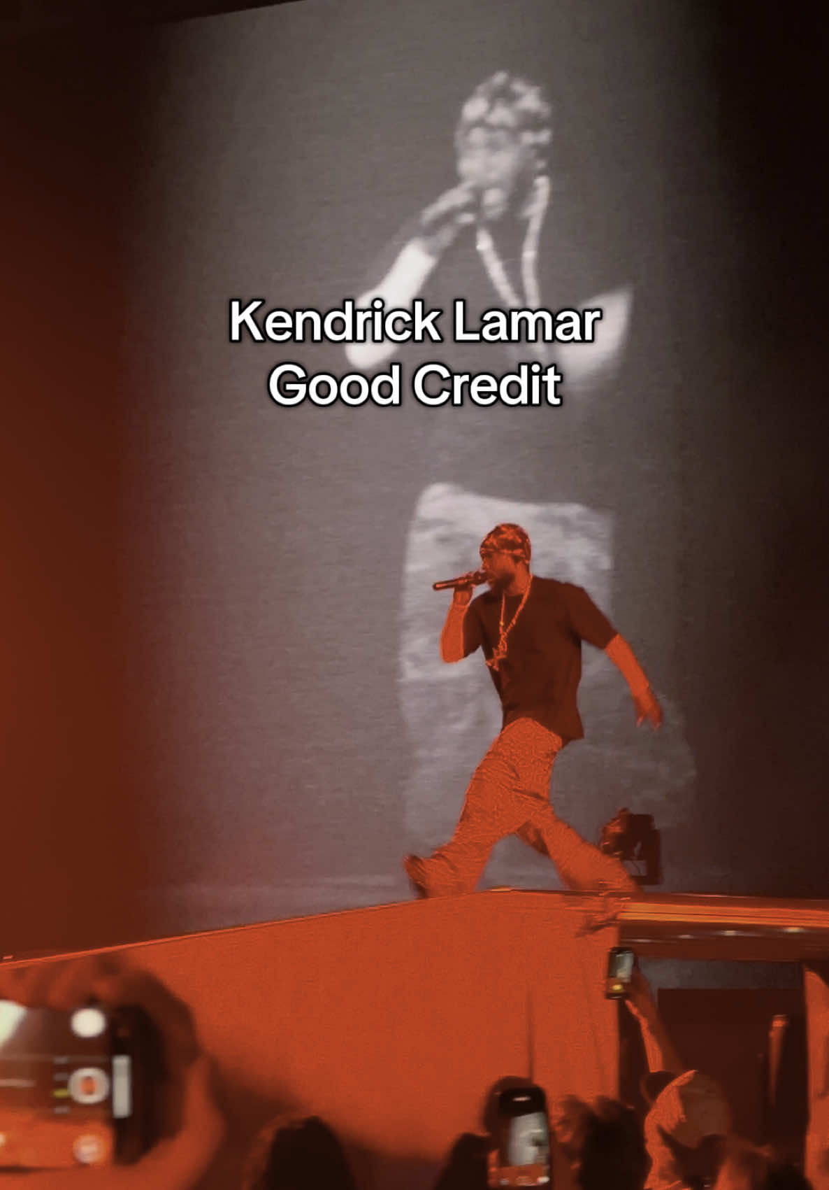 Kendrick Lamar performing Good Credit on The Grand National Tour! Hearing a Playboi Carti song at the Kendrick show was kinda wild I'm not gonna lie😂 Do you like that he has this on the set list? #kendricklamar #playboicarti #goodcredit #kendrick #carti #grandnationaltour #gnx #iammusic #playboicartiedits #kendricklamartour #kendricklamarconcert #kendricklamaredit 