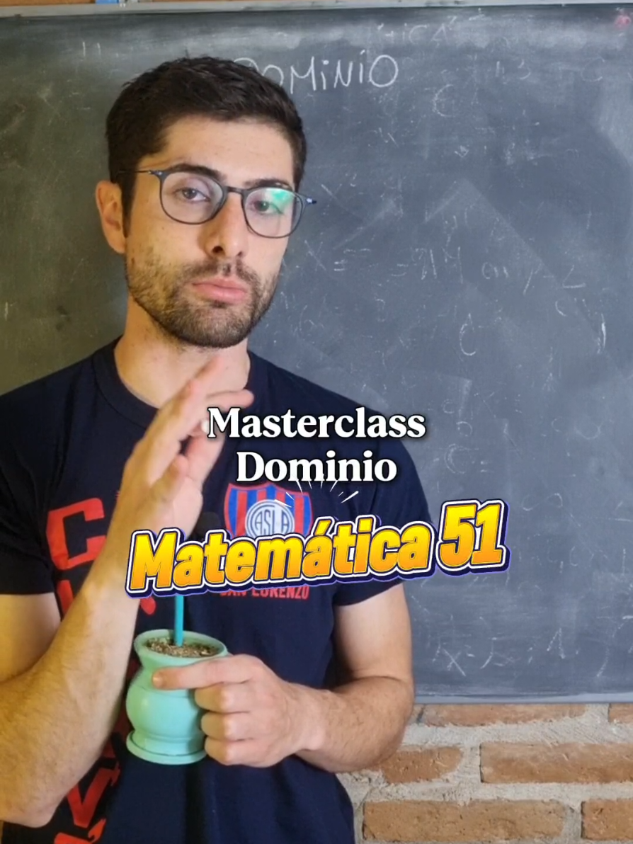 Dominio de una función #matematica #uba #cbc 