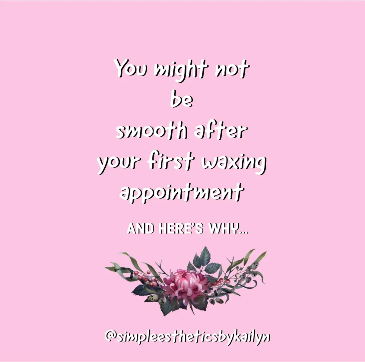 Not smooth results after your first wax? Here are some reasons why. Stay consistent with your wax appointments!! Follow for more esthetician waxing knowledge. #waxing #waxappointment #waxknowledge #foryoupage #creatorsearchinsights #growthtiktok #follow #fyp 