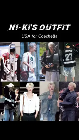 アメリカでのニキの私服、相変わらず可愛かった🇺🇸❤️‍🔥まとめてみました🥰❤️#ENHYPEN #NI_KI #OUTFIT #FASHION 