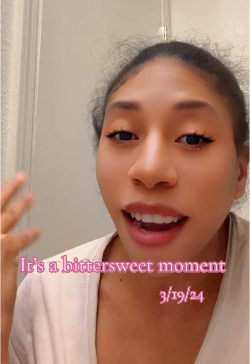 My oldest is an awesome big sister. They couldn’t ask for a better one. #bittersweet #MomsofTikTok #momlifebelike #Siblings 