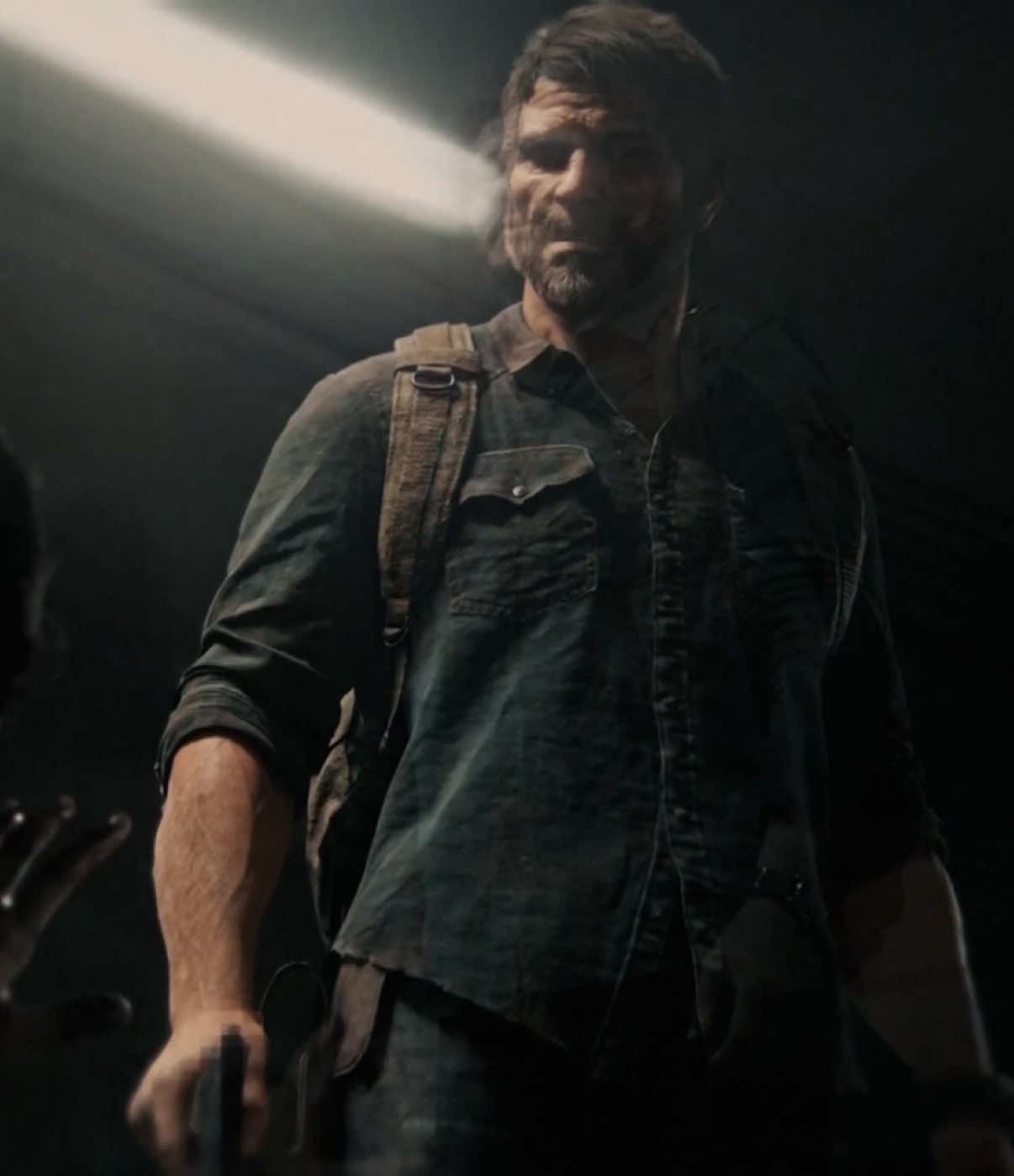 Joel so tuff. | just finished the first game | ty for helping me get the files @opsy - my evil twin | #joel #joelmiller #edit #tlou #tlouedit #tlou2edit #tlou2 #show #game #thelastofus #trending #fyp #fy #foryou #foryoupage #viral #fypage #luminousfilms #luminousaep #luminousmp4 