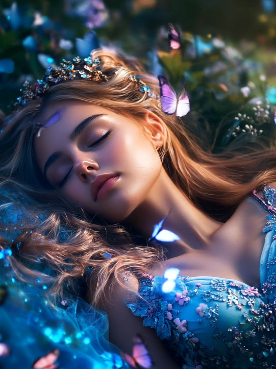 #mysteriouswoman #klingai #aiartcommunity #fantasyart #aicreate #aiart #midjourneyart #aiplayground #butterfly 
