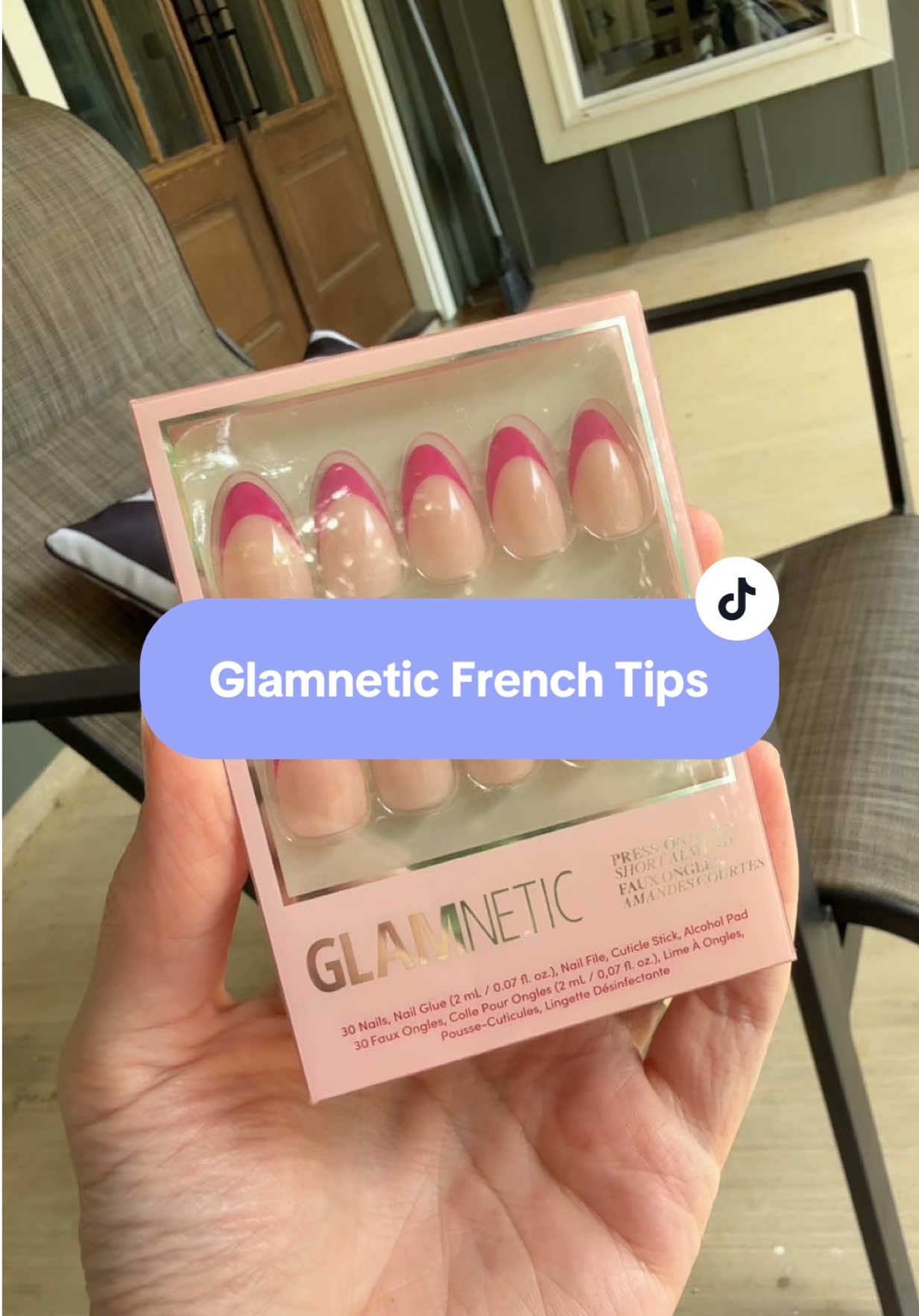 Glamnetic is absolutely ✨nailing✨ it with their recent releases! Love all the French tip options. #glamnetic #glamneticnails #pressonnails #manicure 