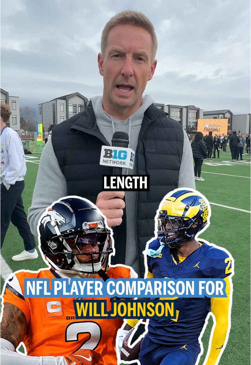 Do you agree with these NFL player comps⁉️ 🏈 #b1gfootball x #nfldraft @NFL 