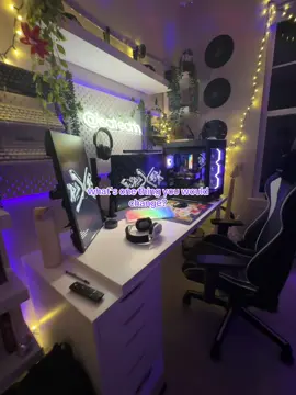 and why? #fy #clean #setup #projector #female #asthetic #pc #room #fypage 