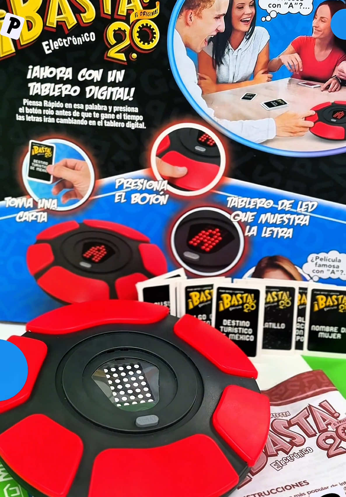 😱iiiLLEGÓ EL JUEGO BASTA 2.0!!! 🤩🛒 DISPONIBLE ONLINE Y TIENDAS X 9.990 👉https://www.fernapet.cl/basta-juego-de-mesa-familiar—interactivo-piensa-rapido/p VISÍTANOS: 📌Av. Américo Vespucio 400 Pudahuel 📌Av. Los Pajaritos 1250 Maipú 📌Vicuña Mackenna 1284 Ñuñoa 📌Ojos del Salado 3255 Curauma - V Región 🕟Horario de atención: Lunes a viernes desde las 10:30am a 19:00hrs Sábados hasta las 18:00hr #basta #juegobasta #bastaelectronico #basta2.0 #juegodemesa #niños #entretenimiento #pijamada #juegos #niños