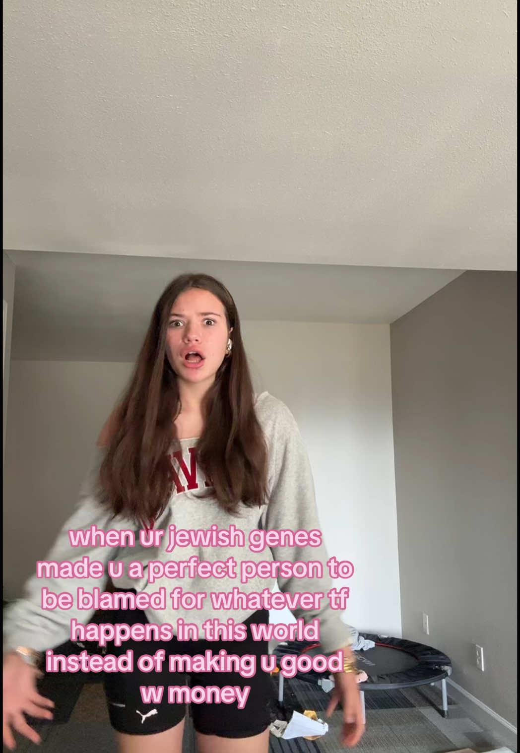 cuz whys that😭 stereotypes are not good tho⭐️ posted my messy room so no one will wanna be friends w me🎀 #jewish #heritage #ancestors #stereotype 
