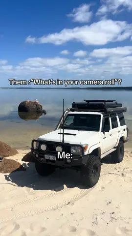 Can you tell I love my car ? #fypシ゚ #landcruiser #cammurdoch #fyp 