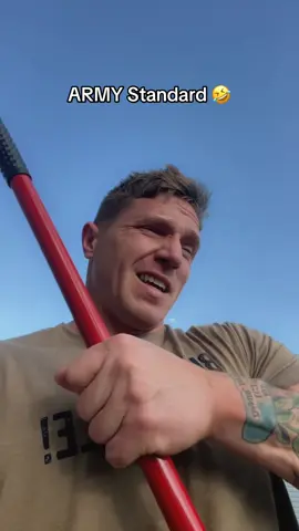 ARMY Standard 🤣 #army #marines #navy #airforce #military #comedyvideo #comedian #humor #fyp #fypageシ #fypage #fypp #fy #fypシ #foryoupage 