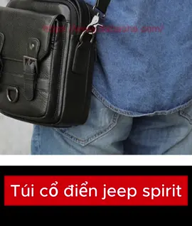 Túi Nam Cổ Điển JEEP SPIRIT #thoitrangtuida #xuhuong 