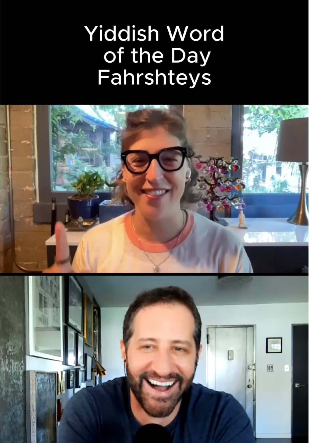 Yiddish Word of the Day: Fahrshteys? 🗣️ Who’s used it before? @Modi 