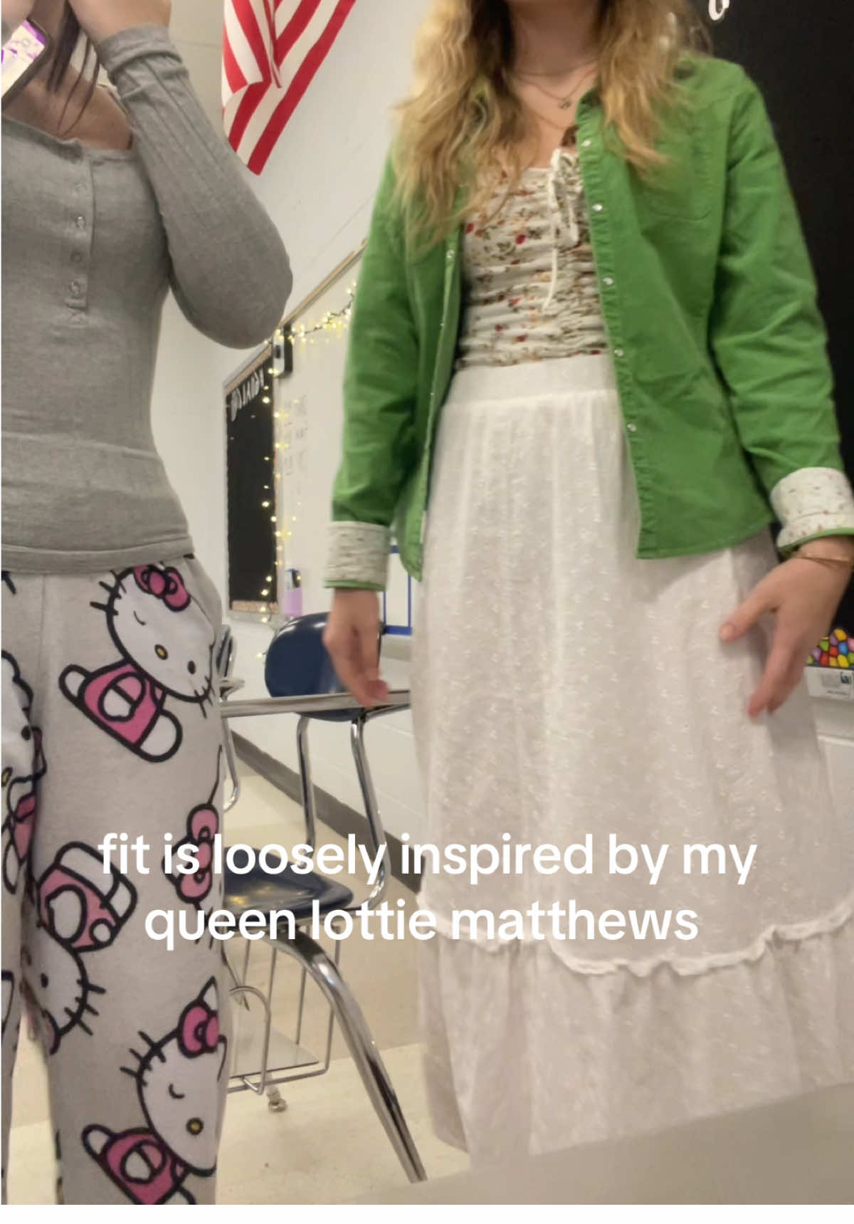 i wish i had a better lottie core outfit i love that kid #OOTD #outfit #fitinspo #lottiematthews #yellowjackets #courtneyeaton #blazer #maxiskirt #fitcheck 