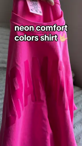 neon comfort colors shirt? SAY LESS 🤟🏼🩷  @OrcaTshirts #comfortcolors #comfortcolorstee #womensshirt #summeroutfit #summershirt #shirt #plussizeclothing #TikTokShopFashion #tiktokshoprestock