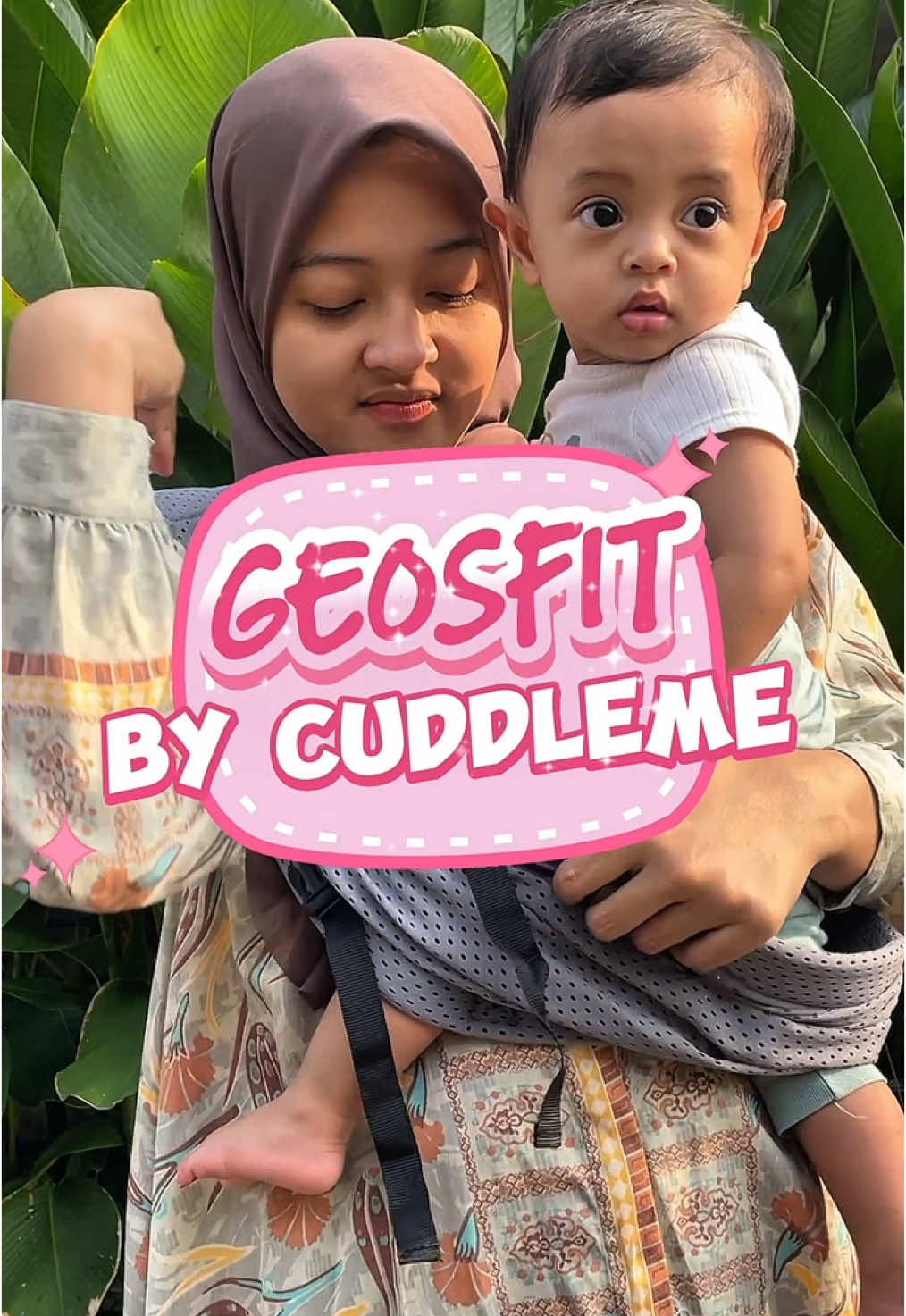 Yuk upgrade gendongan moms ke gendongan geosfit by @Cuddlemeindonesia 