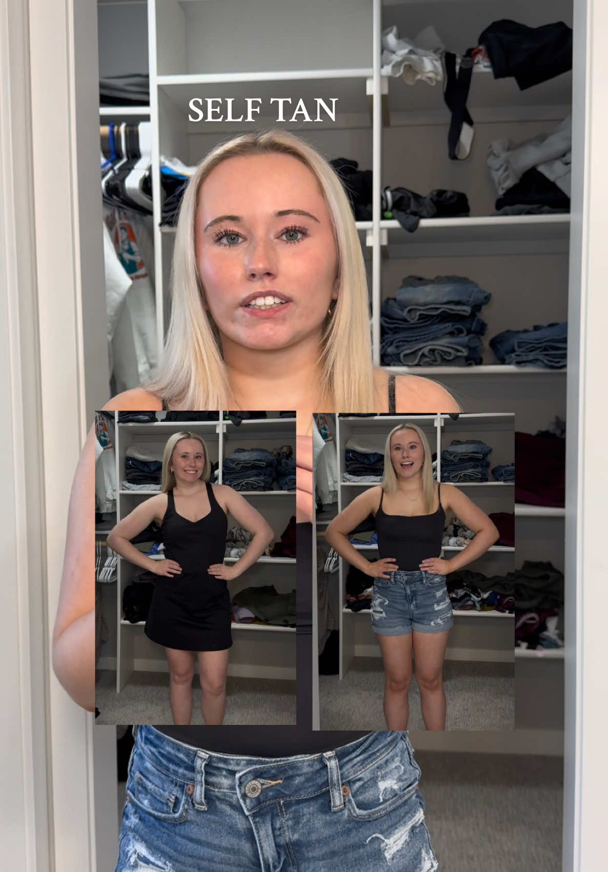 I’m so happy to have a bit more color on me! I can’t wait to keep using this and getting better at it ☺️ @b.tan // b.fresh  @Amazon Influencer Program @Amazon Beauty #selftan #selftanner #amazonbeauty #amazonselftan #beginnerselftan #btan #cleartanninggel #clearselftan #Lifestyle #nowashtanner #noshowerneededselftan #beauty #inmy20s #trending #foryou #fyp #CapCut 