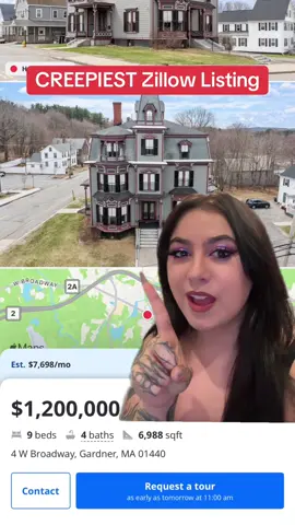 #zillow #haunted #zillowlisting #hauntedhouse #paranormal 