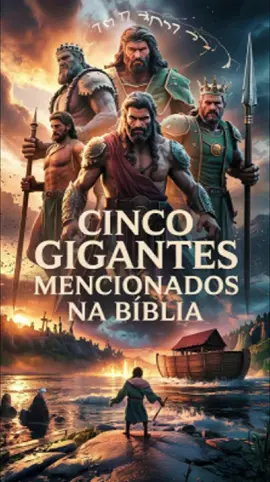 Cinco gigantes mencionados na Bíblia #bliblia