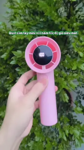 Quạt cầm tay mini siêu mát#quatcamtaymini #quatcamtay #fyp #xuhướngthịnhhành2025 #CapCut 