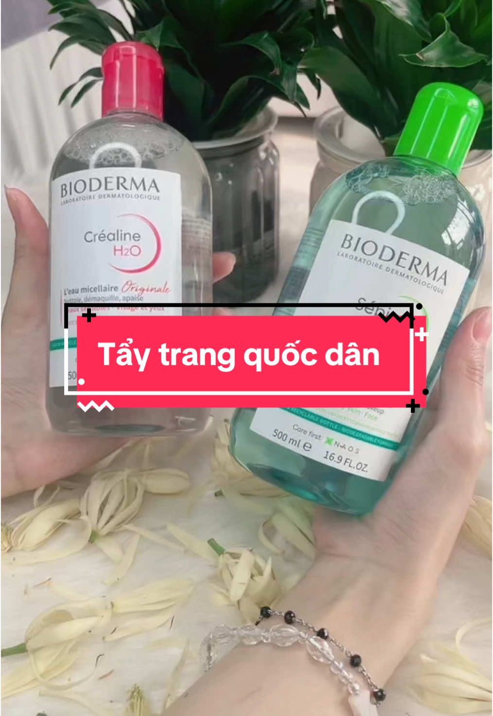 #tẩy_trang_bioderma #Tẩy_trang_500ml#Tẩy_trang_da_dầu#Da_khô#Hàng_chính_hãng#Có_bảo_hành#spa#Chuẩn#review 