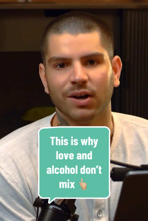 This is why love and alcohol don’t mix 👆🏼 When someone loses themselves to drinking, they become a stranger to the relationship. You can’t build trust on a foundation that disappears every time they pour a glass. Watch the video and ask yourself, 