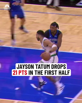 Jayson Tatum looking like he never left after his first-half performance in Game 3 🔥