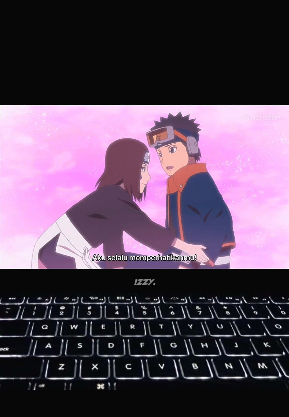 Kamu sudah lakukan yang terbaik, aku selalu memperhatikanmu! #naruto #obito #rin #narutoshippuden #quotes #animeedit #fyp 