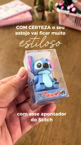 Se você é fã de Stitch, precisa ter um apontador desse. #papelaria #papelariafofa #papelariacriativa #lojaonline #stitch #apontadordelapis #foryoupage #fyp #vaiprafy #vaiprofy #foru #forupage 