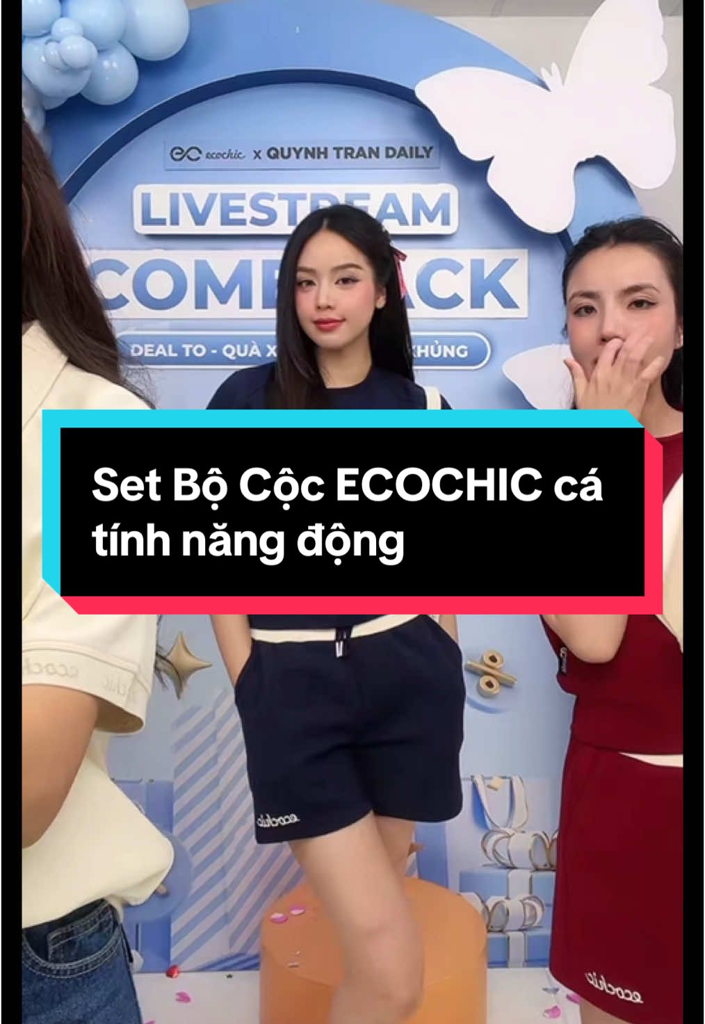 Set Bộ Cộc ECOCHIC cá tính năng động#thuyxinhclothing #thoitrangthietke #setbonu #setnuthoitrang #setcatinh #macdepcungtiktok 