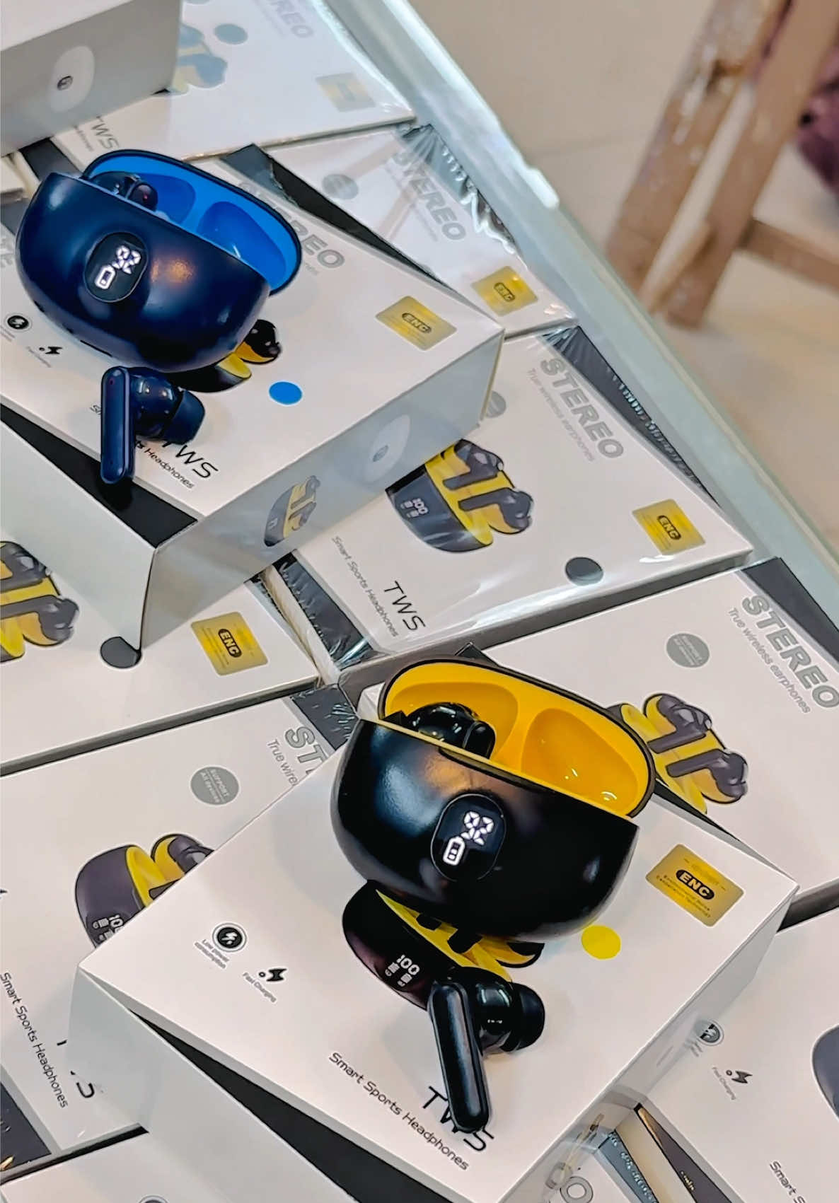 TWS ENC SMART SPORTS STEREO TRUE WIRELESS EARPHONES @ Rs 1299/- #CapCut #TWS #ENC #viral #trending #fyp #foryou 