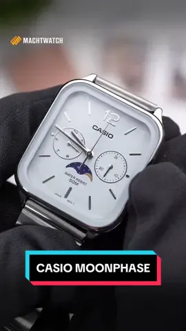 Lagi bulan sabit atau bulan purnama, Casio cakep ini bisa kasih tau kamu 😎 #jamtangan #machtwatch #pastiori #yangpastipasti #casiowatch #moonphase