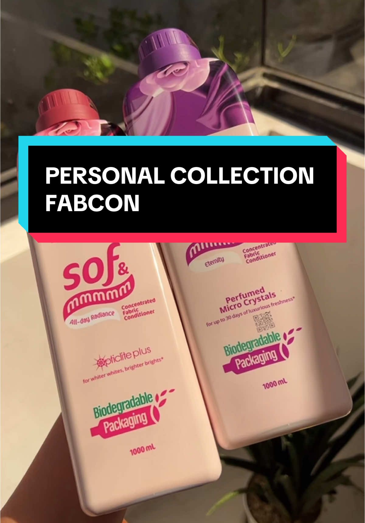 the best fabcon talaga!! ✨ #fabcon #personalcollection #sofandmmmmm #laundryessentials #pccollectionfabcon 