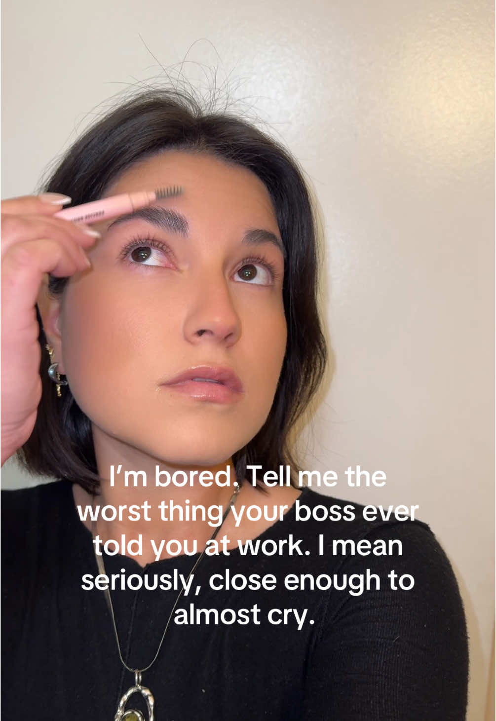 I’ll go first: once she said I wasn’t good enough for my role  #fyp #corporate #corporatetok #boss #confesions 