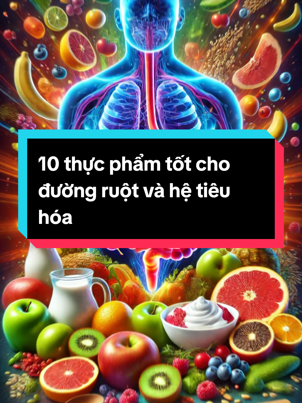 10 thực phẩm tốt cho đường ruột và hệ tiêu hóa #suckhoe #suckhoevang #songkhoe #songkhoe247 #xh 