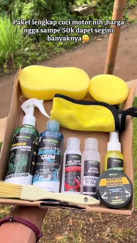 Gas cek out si ini #paketcucimotor #paketcucimotormurah #paketlengkapcucimotor #perawatankendaraan #rebornautodetailing #fyp 