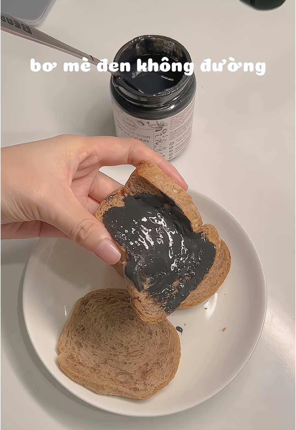 bơ mè ăn sáng với bánh mì  #bomeden#review#banhmy#fypシ゚#xuhuong  