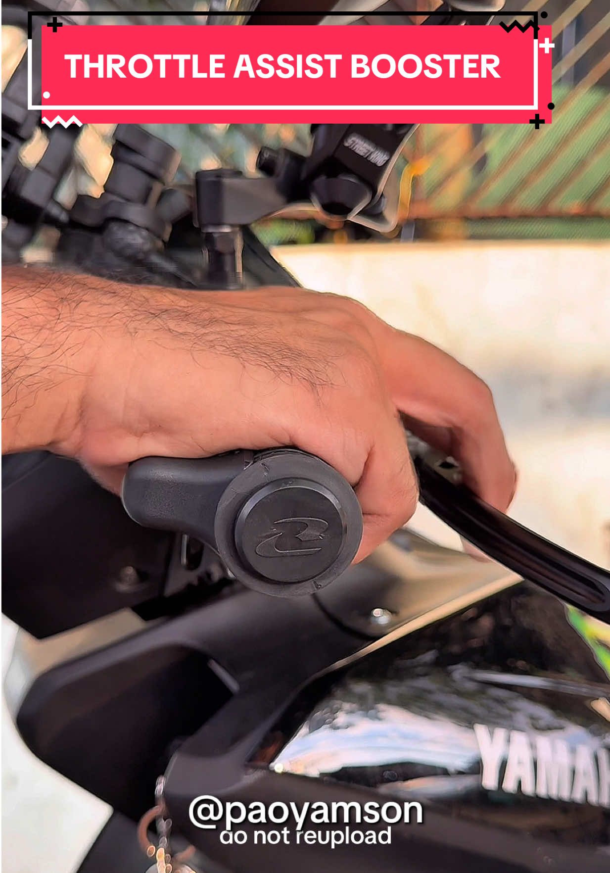 Wag mo na tiisin ang NGALAY kapag nag momotor. Relax pa kapag long ride #throttleassistgrip #throttleassist #throttle #motorcycleaccessories #longride #aerox #fyp #motorcyclethrottlebooster 