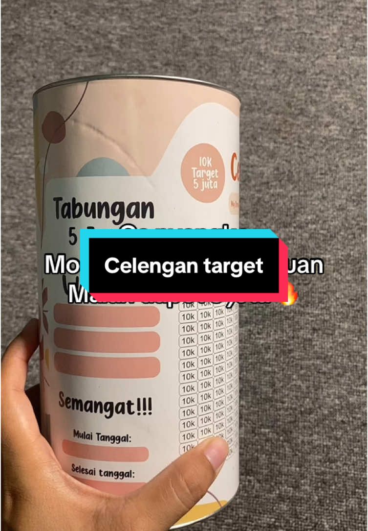 #celengantarget #nabung #nabungchallenge #fyp 