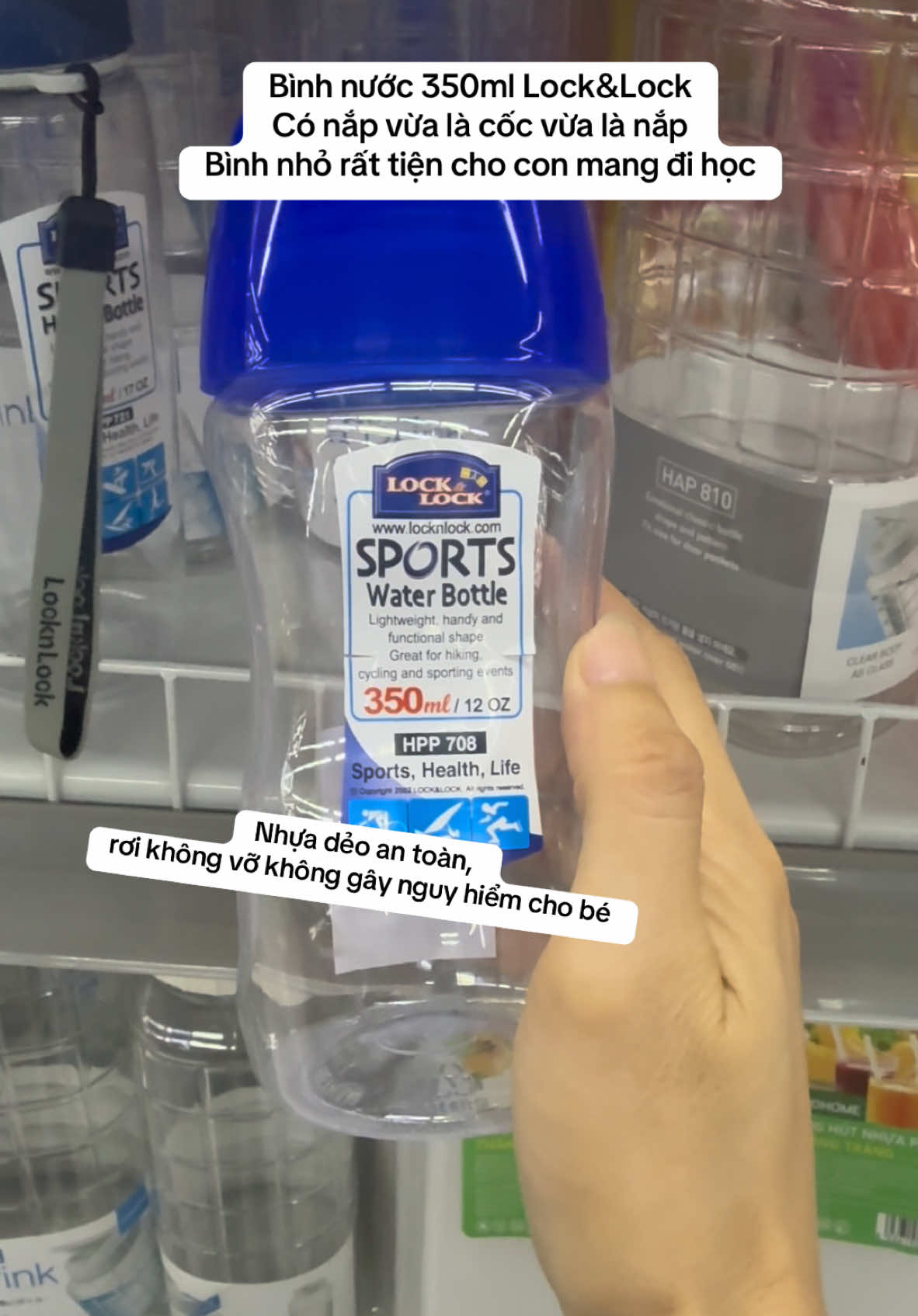 Bình nước lock&lock #tienichgiadinh #tienichcuocsong #binhnuocchobe #binhnuoclocklock 