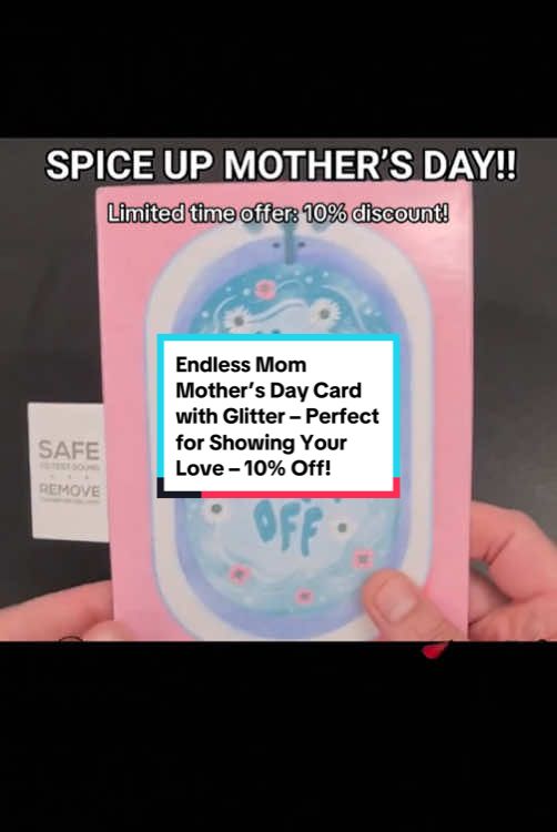 Celebrate your mom with the Endless Mom Mother’s Day Card! Featuring a beautiful glitter design, this card is a perfect way to express your love and appreciation. Get 10% off today and make her day even more special! #mothersday #mom #family 