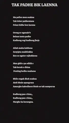 tak ghempang deddhi reng kenik#laguviral #fypシ゚ #fyppppppp #liriklagumadura😍 @fiky_denkau2 