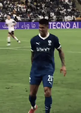 لحظه اصابه كانسيلو وجماهير الهلال تقول لالا لا لا 💙🥺
