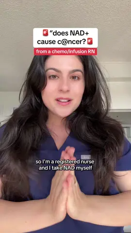 hope this helps explain a little bit more. if you’re unsure, always check with you doctor. especially if you’re high risk. #nad #antiaging 